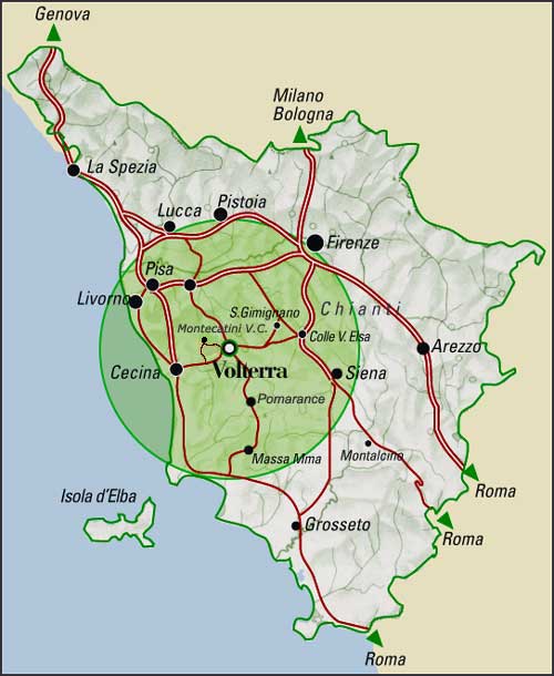 Carte Toscane
